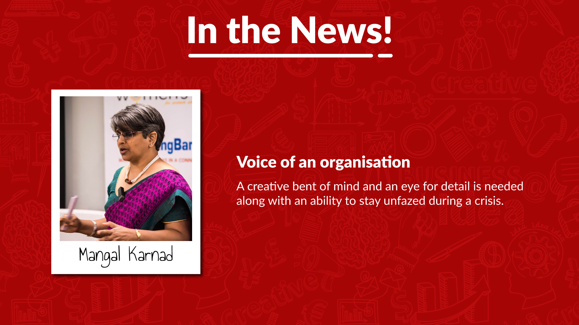 Voice of an organisation 4 Voice-of-an-organisation-mangal-karnad